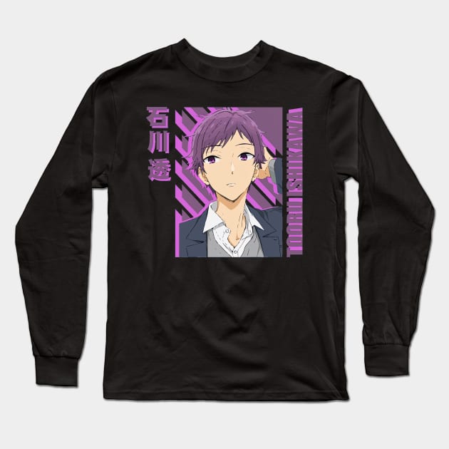 Tooru Ishikawa Horimiya Long Sleeve T-Shirt by TaivalkonAriel